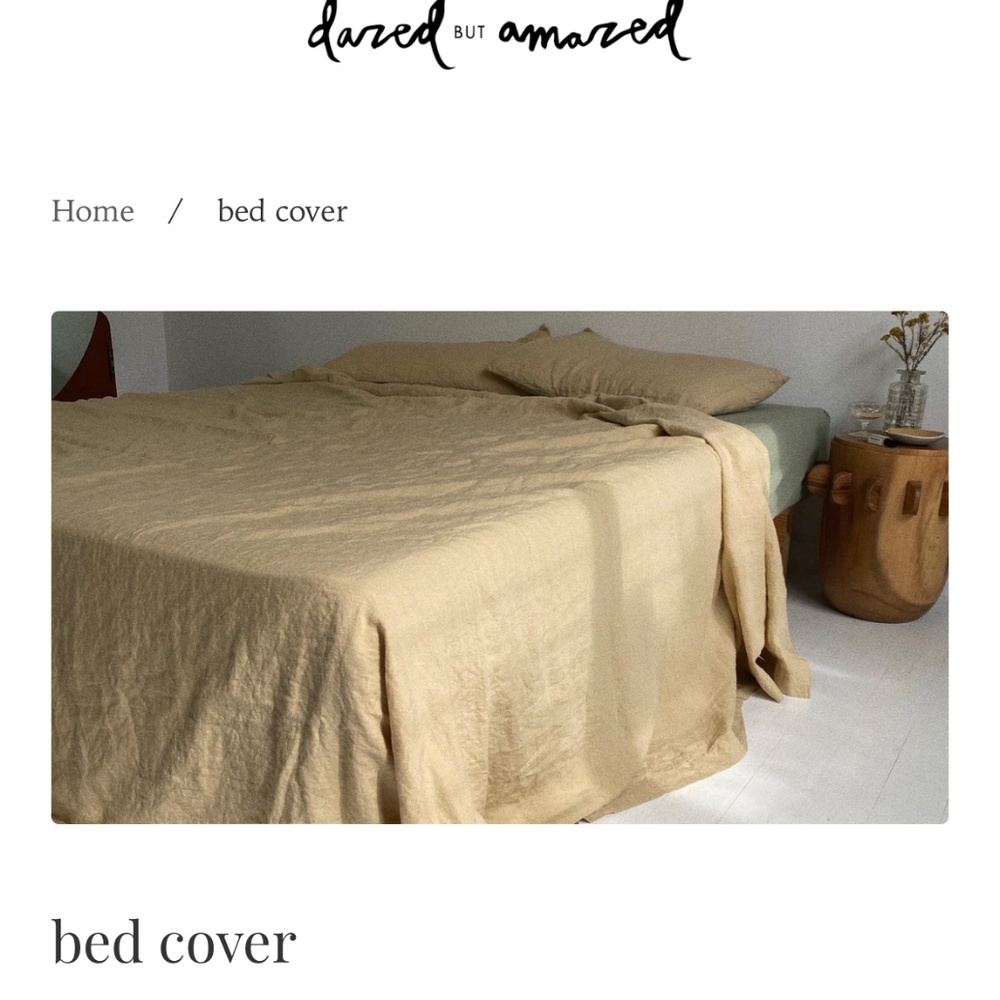 ISO Dazed but Amazed bed covers